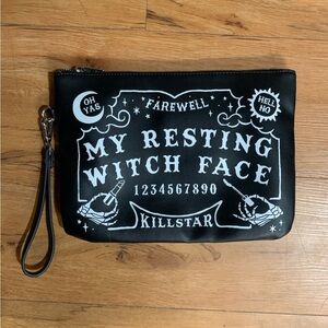 Killstar witch face makeup bag